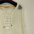 エルコンダクター el conductorH COTTON LACEUP LONG SLEEVE MESH TOP メンズ 4