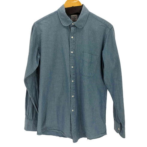 バギー THE BAGGY BUTTON DOWN 丸襟 L/Sシャツ メンズ L