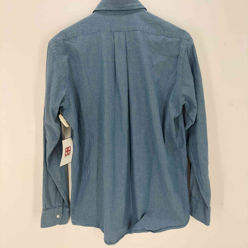 バギー THE BAGGY BUTTON DOWN 丸襟 L/Sシャツ メンズ L