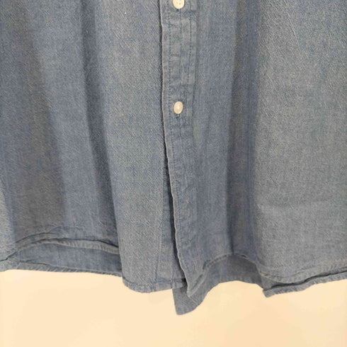 バギー THE BAGGY BUTTON DOWN 丸襟 L/Sシャツ メンズ L
