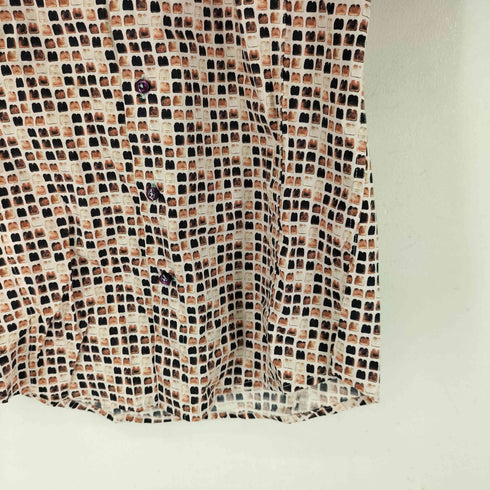 COTON DOUX 総柄 L/S シャツ メンズ US:38