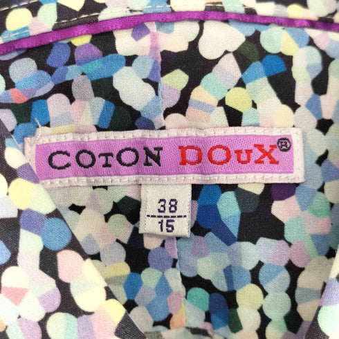 COTON DOUX 総柄 L/S シャツ メンズ US:38