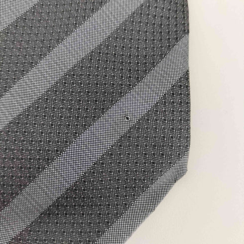 アイムイッセイミヤケ im ISSEY MIYAKE 絹 シルク 100% レジメンタル ストライプ ネクタイ メンズ