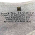 ナイジェルケーボン NIGEL CABOURN 5.6oz BASIC T-SHIRT 5.6オンス ベーシックTシャツ メンズ 48