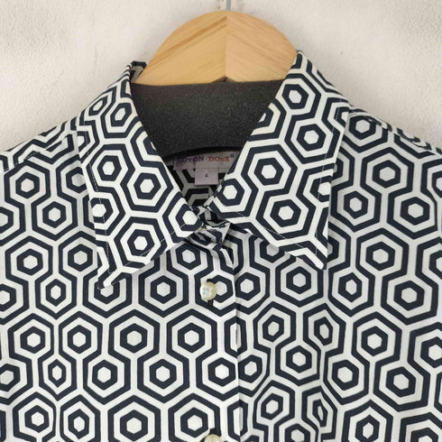 COTON DOUX 総柄 L/S シャツ ジオメトリック レディース JPN:4