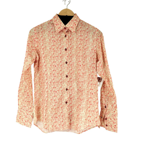 COTON DOUX 総柄 L/S シャツ レディース JPN:4