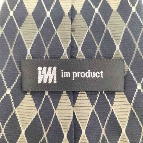 アイムプロダクトイッセイミヤケ im product ISSEY MIYAKE アーガイル柄 ネクタイ メンズ