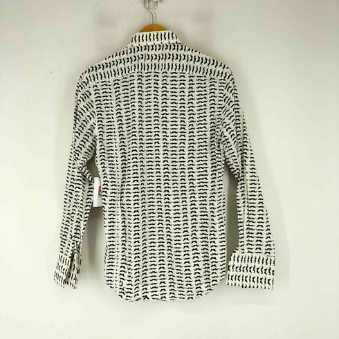 COTON DOUX 総柄 L/S シャツ 髭 メンズ US:38