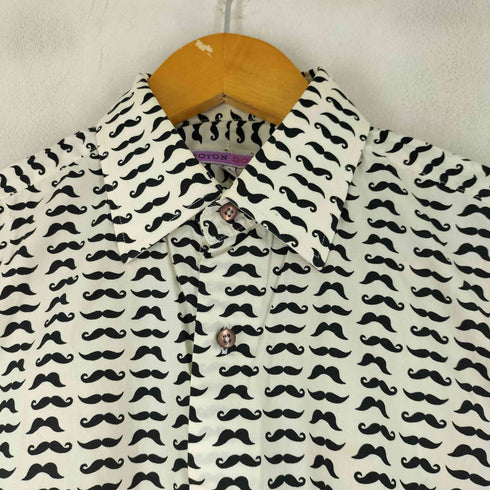 COTON DOUX 総柄 L/S シャツ 髭 メンズ US:38