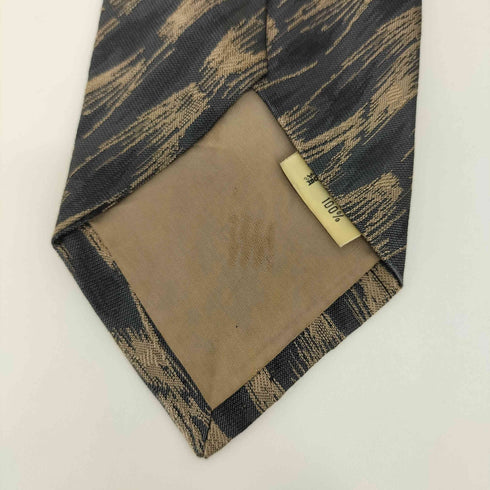 イッセイミヤケデザインスタジオ im ISSEY MIYAKE DESIGN STUDIO 絹 シルク 100% アート柄 ネクタイ メンズ