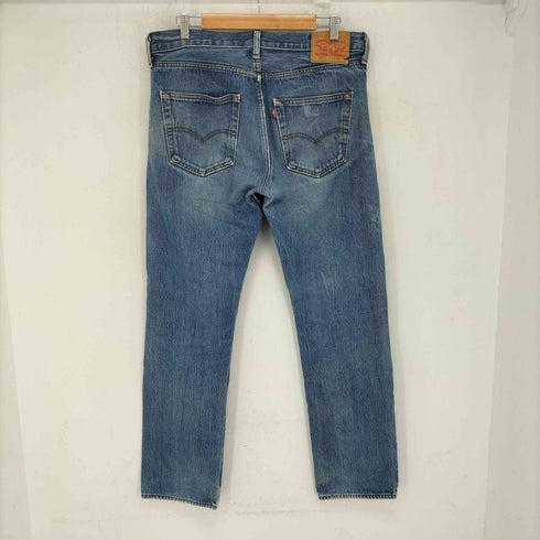 リーバイス Levis 501 ボタンフライ ダメージ ストレート デニムパンツ メンズ US:34-35