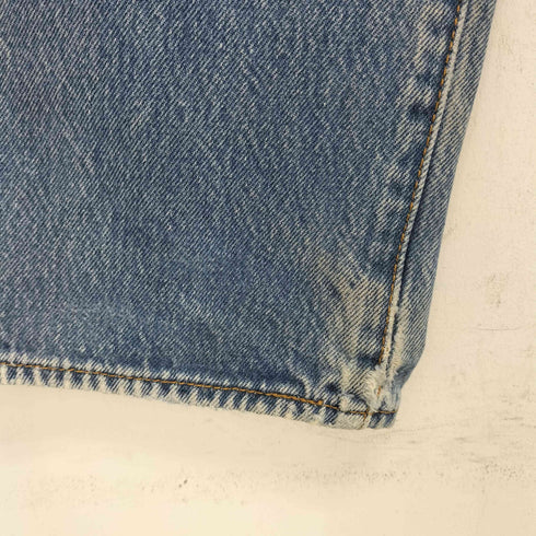 リーバイス Levis 501 ボタンフライ ダメージ ストレート デニムパンツ メンズ US:34-35