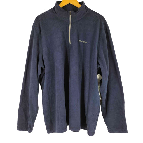 エディーバウアー Eddie Bauer ハーフジップ フリースジャケット BIG SIZE メンズ JPN:XXL