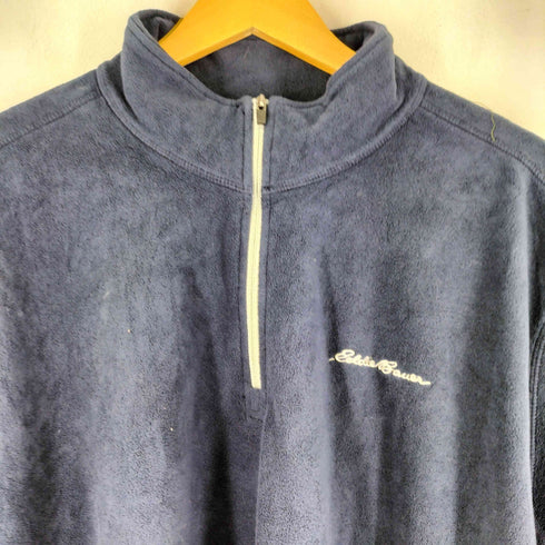 エディーバウアー Eddie Bauer ハーフジップ フリースジャケット BIG SIZE メンズ JPN:XXL