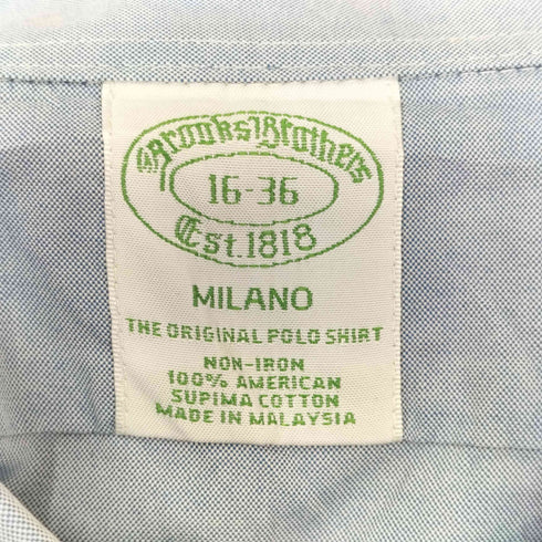 ブルックスブラザーズ BROOKS BROTHERS L/S ボタンダウンシャツ メンズ 17 1/2