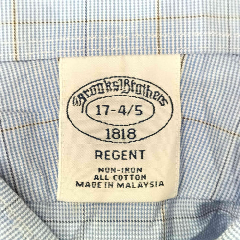 ブルックスブラザーズ BROOKS BROTHERS REGENT L/S チェックシャツ メンズ 17