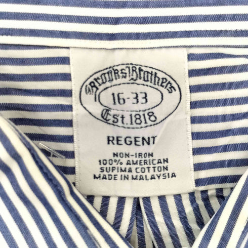 ブルックスブラザーズ BROOKS BROTHERS REGENT L/S ストライプシャツ メンズ 16