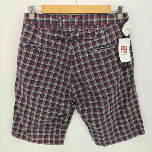 エンジニアードガーメンツ Engineered Garments シンチバッグ 旧タグ シンチバッグ チェック ショートパンツ ショーツ メンズ 30