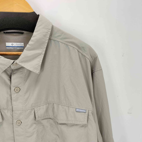 コロンビア Columbia OMNI-SHADE フラップ ナイロンシャツ BIG SIZE メンズ JPN:XXL
