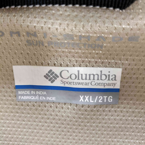 コロンビア Columbia OMNI-SHADE フラップ ナイロンシャツ BIG SIZE メンズ JPN:XXL