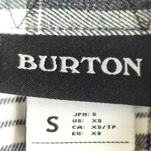 バートン BURTON チェック柄 L/S シャツ メンズ S