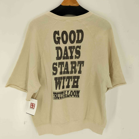 フルーツオブザルーム FRUIT OF THE LOOM キャラクターデザイン 甘編み裏毛Tシャツ メンズ JPN:M
