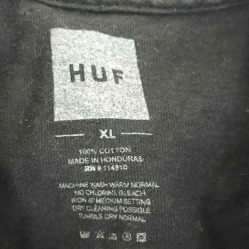 ハフ HUF Smokers Lounge Strains Tシャツ メンズ XL