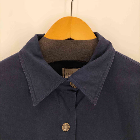 BOUNDARY WATERS リネン混 ボックスジャケット メンズ XL