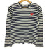 プレイコムデギャルソン PLAY COMME des GARCONS AD2008 STRIPED L/S T-SHIRT レディース JPN:S