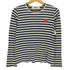 プレイコムデギャルソン PLAY COMME des GARCONS AD2008 STRIPED L/S T-SHIRT レディース JPN:S