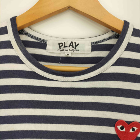 プレイコムデギャルソン PLAY COMME des GARCONS AD2008 STRIPED L/S T-SHIRT レディース JPN:S