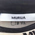 ムルーア MURUA 25aw フロッキーモノグラムシアートップス レディース FREE
