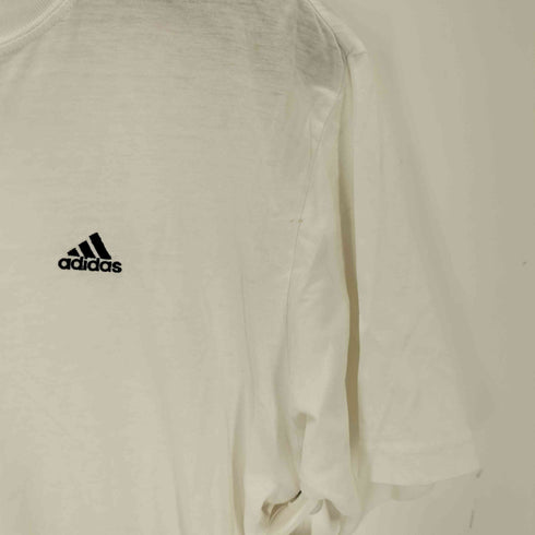 アディダス adidas ロゴワンポイント刺繍 Tシャツ メンズ
