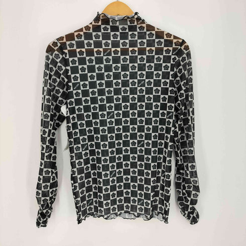 マリークワント MARY QUANT デイジーチェッカーシアートップス レディース FREE