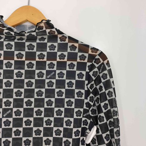 マリークワント MARY QUANT デイジーチェッカーシアートップス レディース FREE