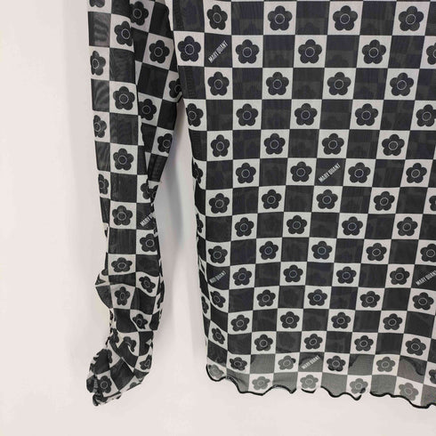 マリークワント MARY QUANT デイジーチェッカーシアートップス レディース FREE