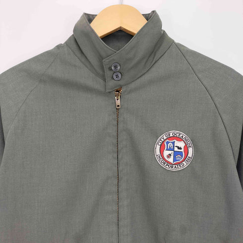 シアーズ Sears 60-70s Oakbrook Sportswear PERMA-PREST TALONジップ ワッペン ハリントンジャケット メンズ