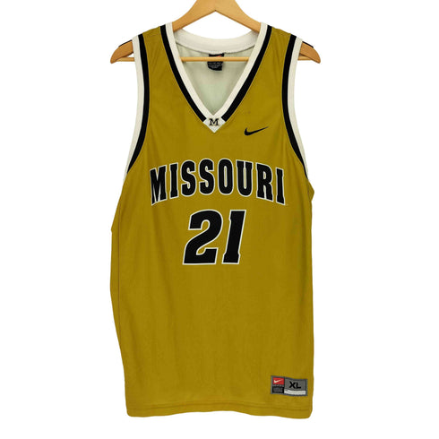 ナイキ NIKE 00S TEAMタグ MISSOURI 21 ユニフォーム メンズ import:XL