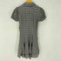 ザラ ZARA フリルヘムチェックショートワンピース レディース import:XS