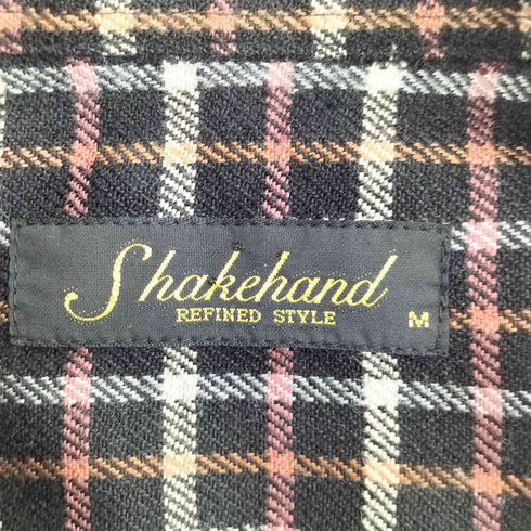 SHAKEHAND ウール ハウスチェック 長袖シャツ メンズ import:M