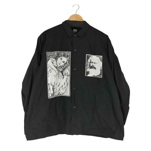 BIAS DODS VERY FRIEDLY グラフィックパッチ L/S シャツ メンズ import:L