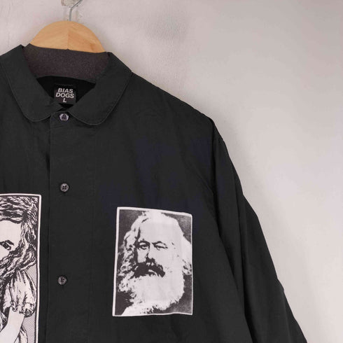 BIAS DODS VERY FRIEDLY グラフィックパッチ L/S シャツ メンズ import:L