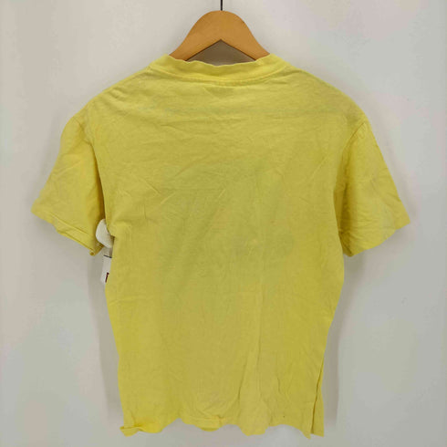 80S USA製 HANESボディ プリント クルーネック S/S Tシャツ メンズ import:M