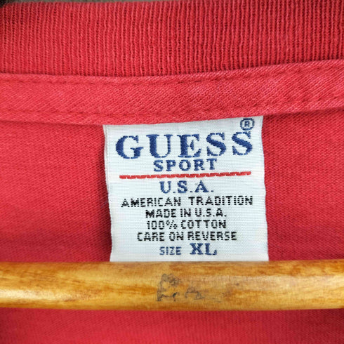 ゲス GUESS SPORTS 90S ロゴプリント L/S Tシャツ メンズ import:XL