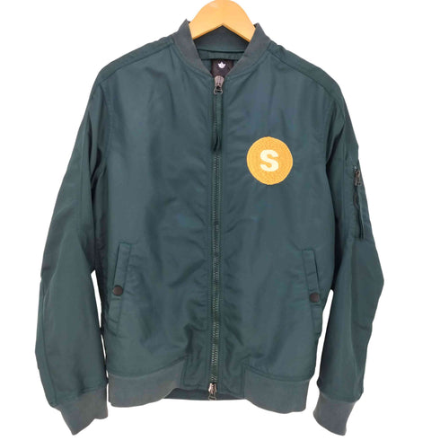 マハリシ MAHARISHI ロゴワッペン MA-1 フライトジャケット メンズ import:S