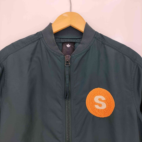 マハリシ MAHARISHI ロゴワッペン MA-1 フライトジャケット メンズ import:S