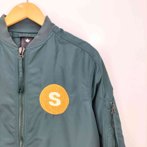 マハリシ MAHARISHI ロゴワッペン MA-1 フライトジャケット メンズ import:S