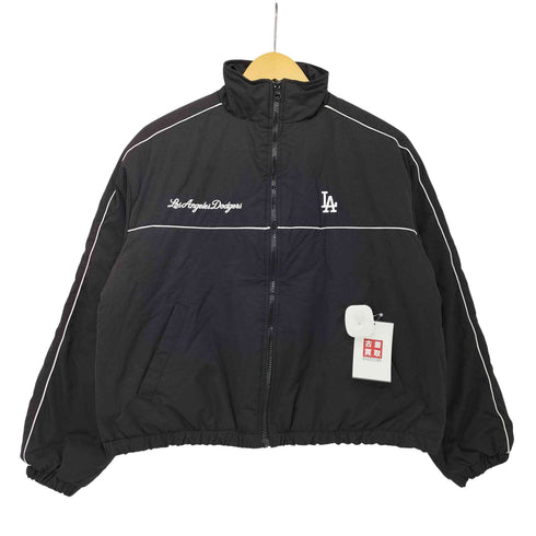 ジェニュインマーチャンダイズ GENUINE MERCHANDISE MLB LA Dodgers ロサンゼルス ドジャース 中綿 クロップド ジャケット レディース JPN:M