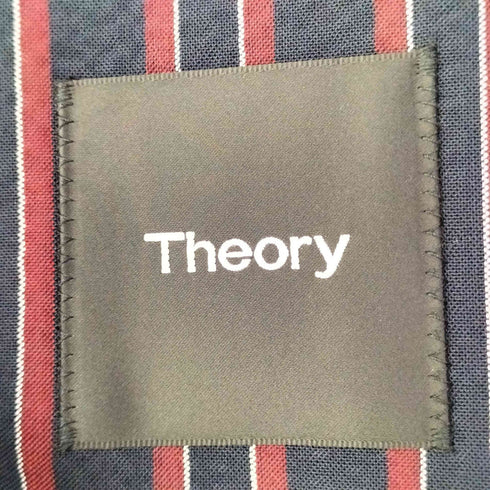 セオリー theory シアサッカー ストライプ テーラード ジャケット メンズ US:34