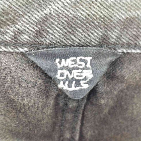 ウエストオーバーオールズ WESTOVERALLS 13.5oz 硫化染め 5PWIDE PANTS メンズ W30